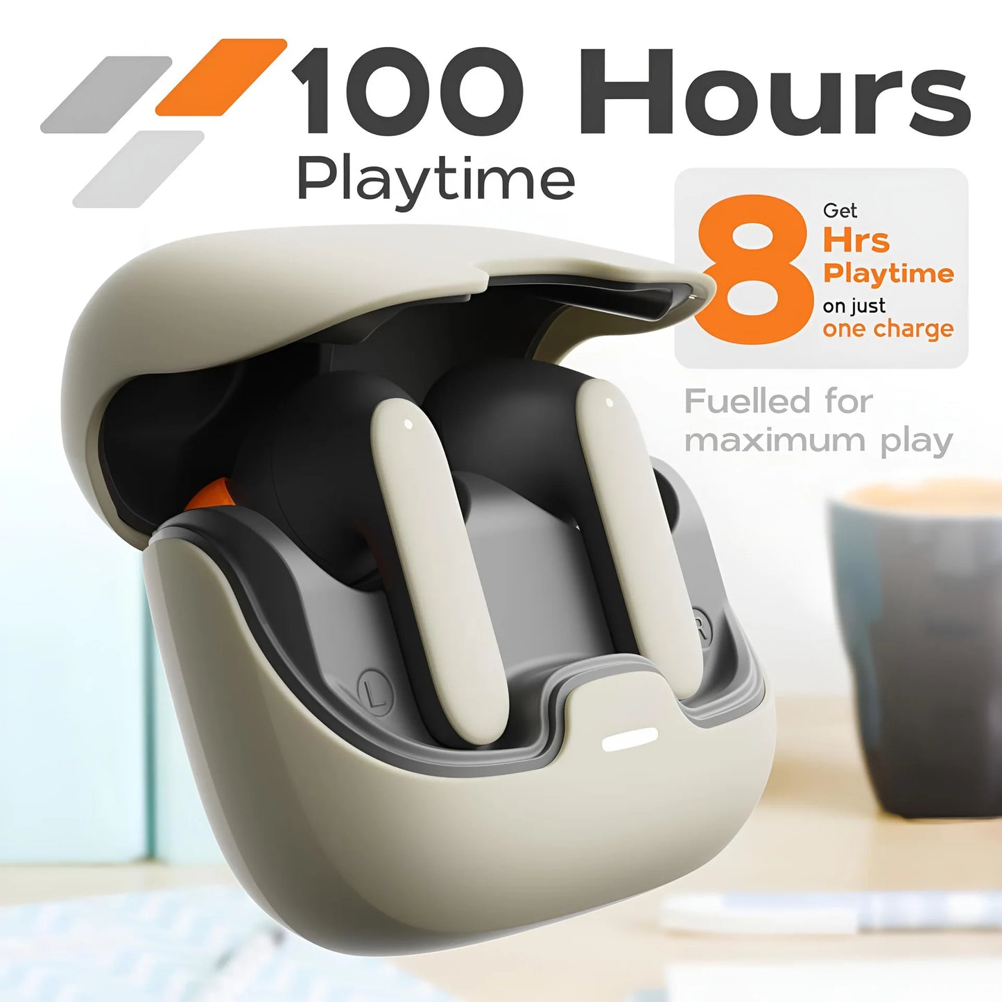 Noise Cancelling Bluetooth Earphones