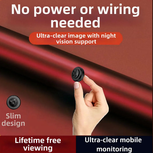 This Product Is Amazing!! Mini Video Recording Portable Camera, Built-In Battery, Smart Night Vision, Micro Size, Motion Detection, Audio Recording, Synchronous Monitoring, Super High Definition, USB Rechargeable, for Home Se