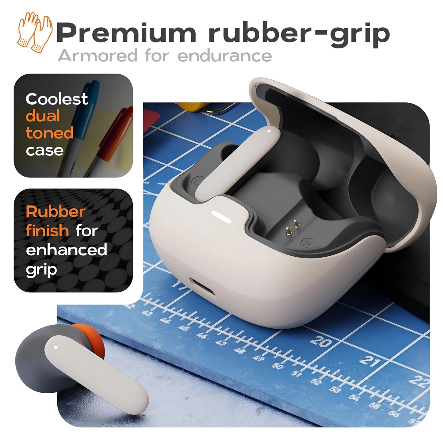 Noise Cancelling Bluetooth Earphones