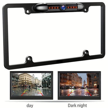 US License Plate Frame Rear View Backup Camera